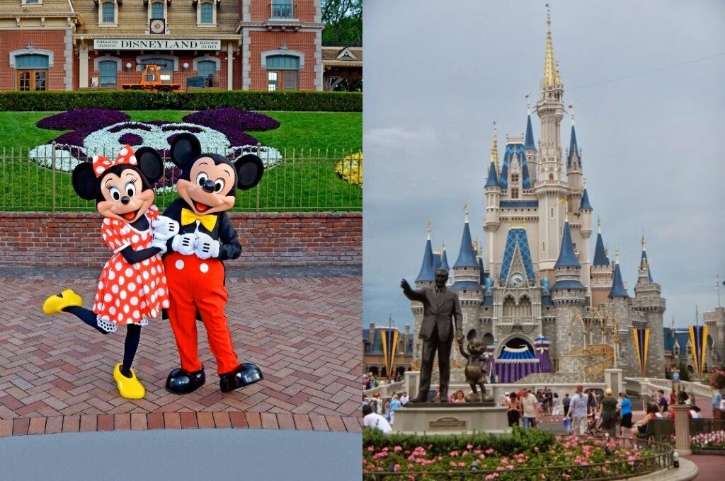 Conheça as diferenças entre Walt Disney World (Flórida) e Disneyland Resort (Califórnia)