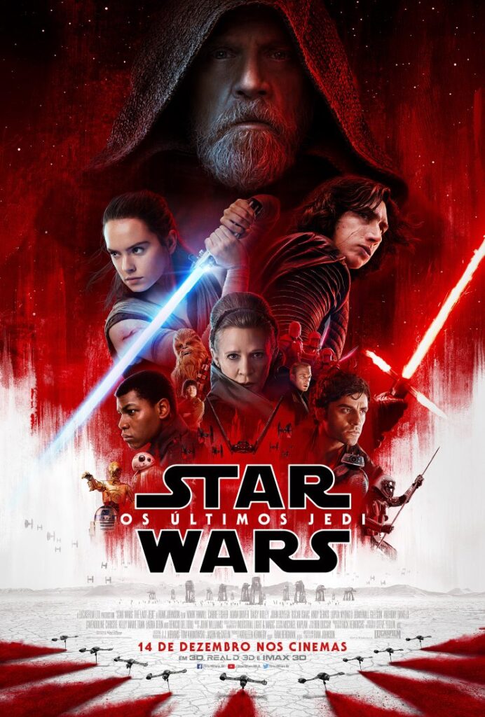 “Star Wars: Os Últimos Jedi” estreia dia 14 de dezembro