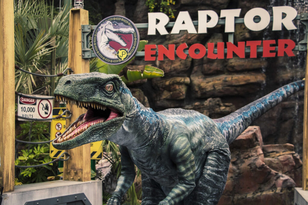 Novidades jurássicas no Universal Studios